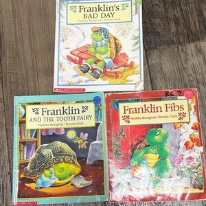 Scholastic Franklin's Adventures Book Trio